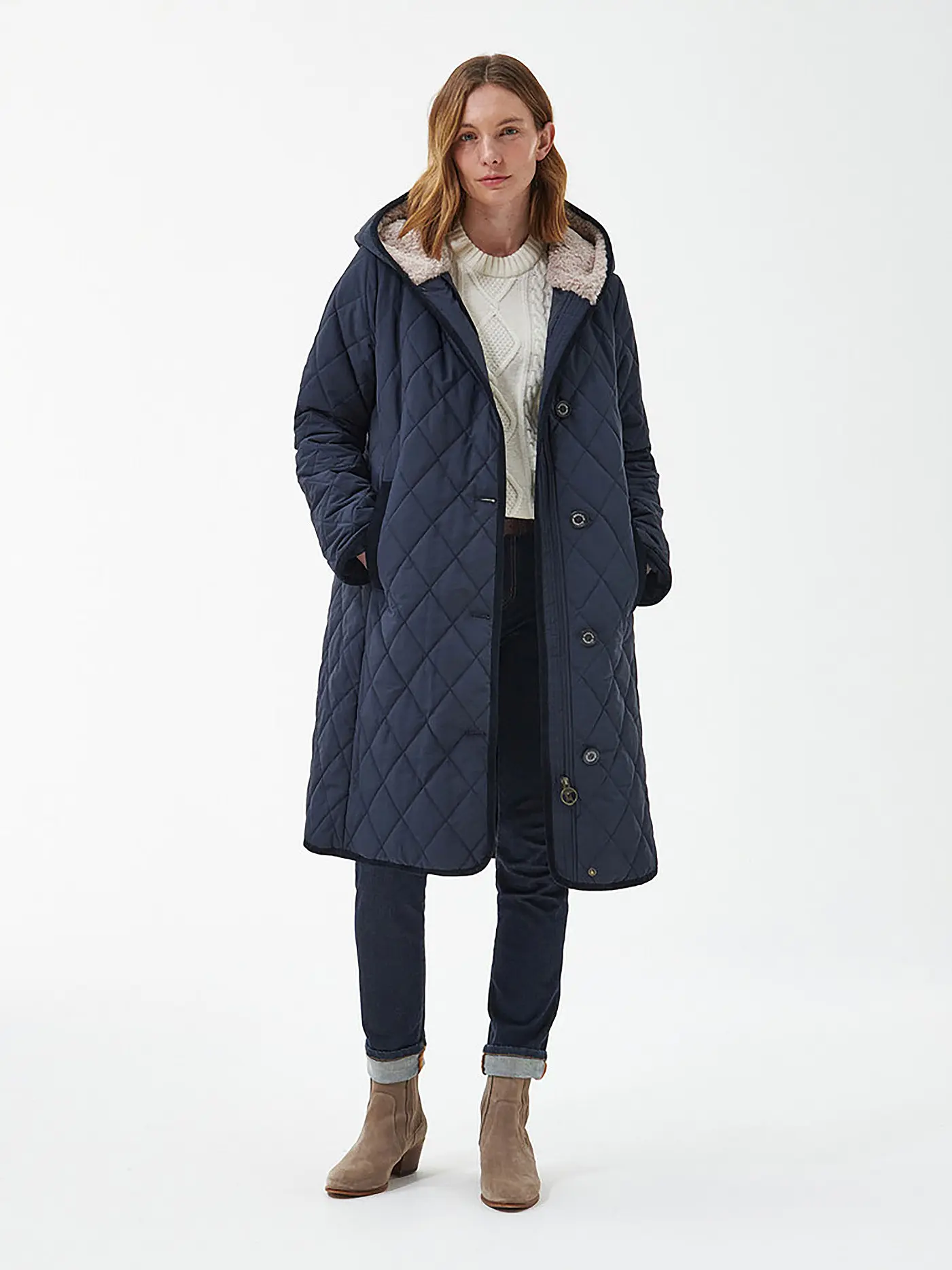 BARBOUR | Steppmantel BREAM QUILT | dunkelblau